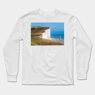 Beachy Head Lighthouse view Long Sleeve T-Shirt